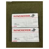 100 rnds Winchester .45 Auto Ammo