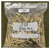 500ct .223/5.56mm Used Brass
