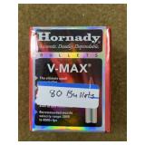 80ct Hornady .22 cal 60gr V Max Bullets