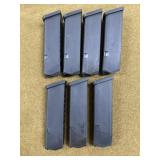 7-17 rnd Glock 9mm Mags