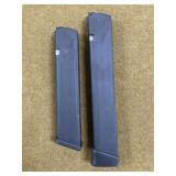 31 rnd Glock 9mm & 22 rnd .40 S&W Mags