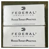 100 rnds Federal .45 Auto Ammo