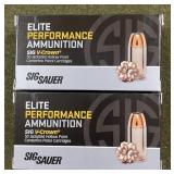 100 rnds Sig Sauer Elite 9mm Ammo