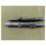 2 Weaver Scopes