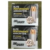 40 rnds Sig Sauer Elite .45 Auto Ammo