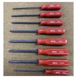 8 Forster Screwdrivers