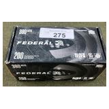 200 rnds Federal .380 Auto Ammo