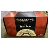 1000ct Federal Small Pistol Match Primers