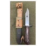 Military AK-47 Bayonet & Sheath