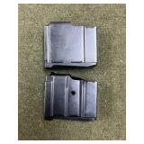 2 Ruger Mini 14 5rnd Mags