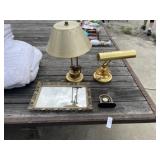 Lamps, Vanity Mirror, US Postal Clock