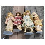 Dolls on Stands