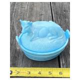 Covered Cow Dish