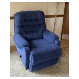 Navy Blue Recliner