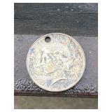 1922 Peace Silver Dollar