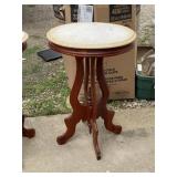 Oval Marble Top Table