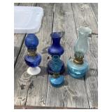 4 - Miniature Oil Lamps