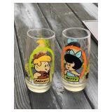 Pizza Hut Flintstone Glasses