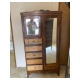 Mirrored Chifforobe