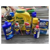 Large Lot of Garage Chemicals