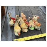 Lot of Hens and Roosters