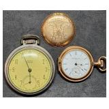 Elgin & Westclox Pocket Watches