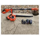 Black & Decker String Trimmer & Leaf Blower