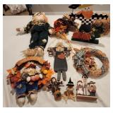 Fall / Autumn / Halloween Deco, Wreathes, etc.