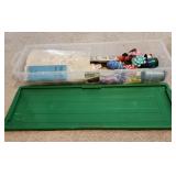 10-Gallon Holiday Box Tote with Seasonal Supplies