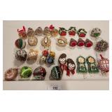 Superb Antique Handmade Christmas Ornaments