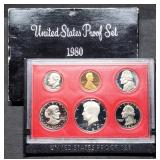 1980 US Mint Proof Set w/ SBA Dollar