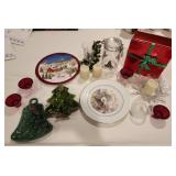 Group of Christmas Deco & Ceramics