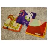 3 Vintage Paoli Designer Silk Scarves
