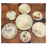 Selection of Wonderful Hand-Painted Plates