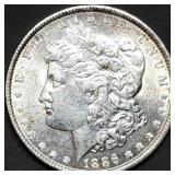 1886 Morgan Silver Dollar BU