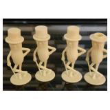 Planters Mr. Peanut Salt & Pepper Shakers 1950s
