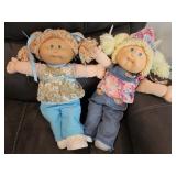 2 Vintage Original Cabbage Patch Kids Dolls