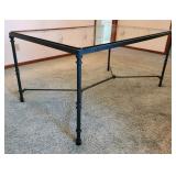Diego Giacometti Style Wrought Iron Dining Table