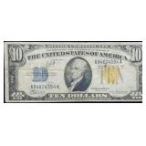 1934 A $10 North Africa Silver Certificate WW2