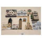 Vintage Shelias Houses & Related Shelf Sitters