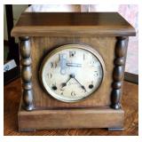 Sessions Antique Mantel Clock, Time & Strike Mvmt
