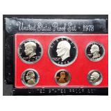 1978 US Mint Proof Set w/ Ike Dollar