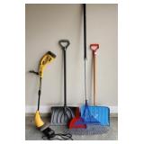 Snow Scoops, Rake, Electric String Trimmer