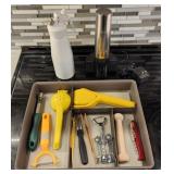 Cocktail Hour Kitchen Gadget Kit & Tray