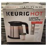 Keurig Hot Coffee Carafe 2.0 New in Box