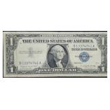 1957 A $1 Silver Certificate Nice Note