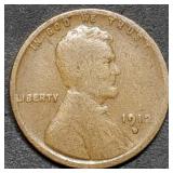 1912-D Lincoln Wheat Cent
