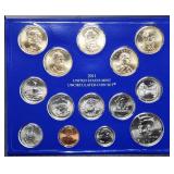 2011 Philadelphia 14-Coin Mint Set