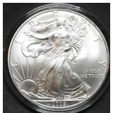 2009 1oz Silver Eagle Gem BU in Capsule