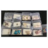 Retro Costume Jewelry Assortment, Mostly Earrings